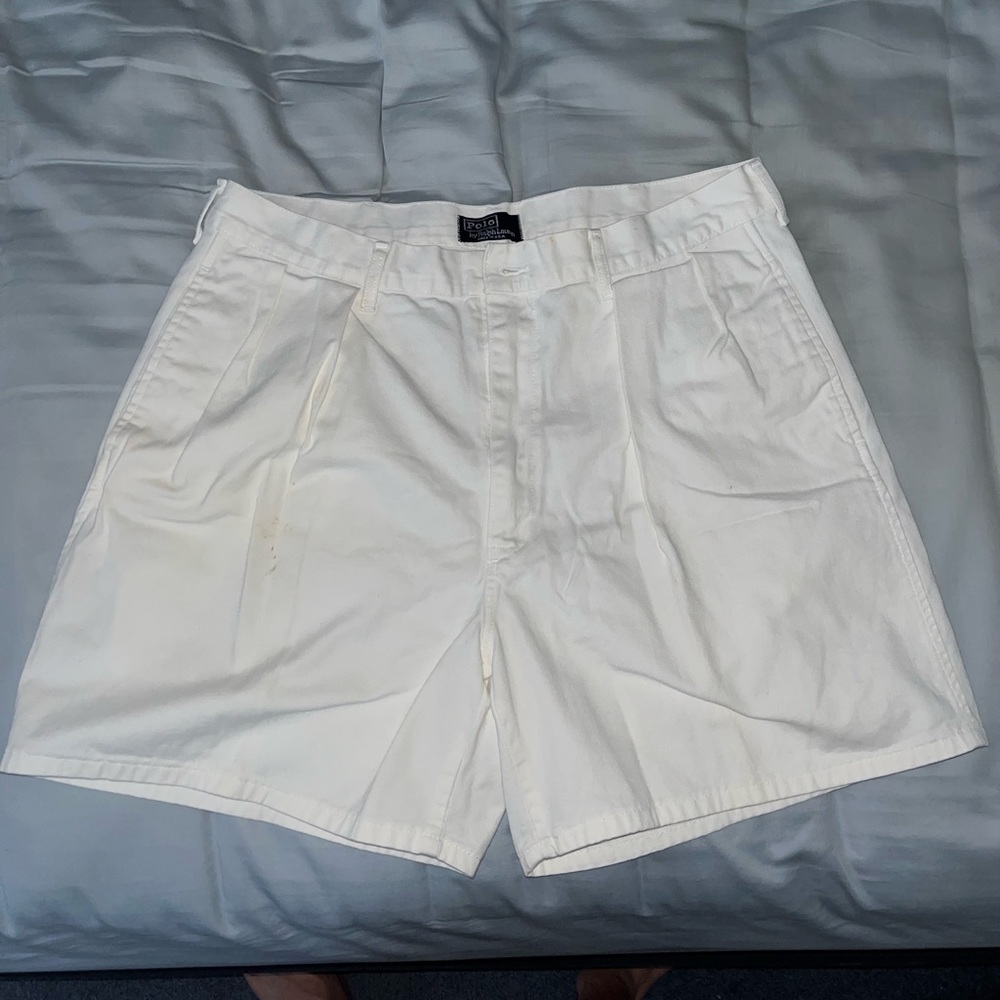 Polo White Shorts